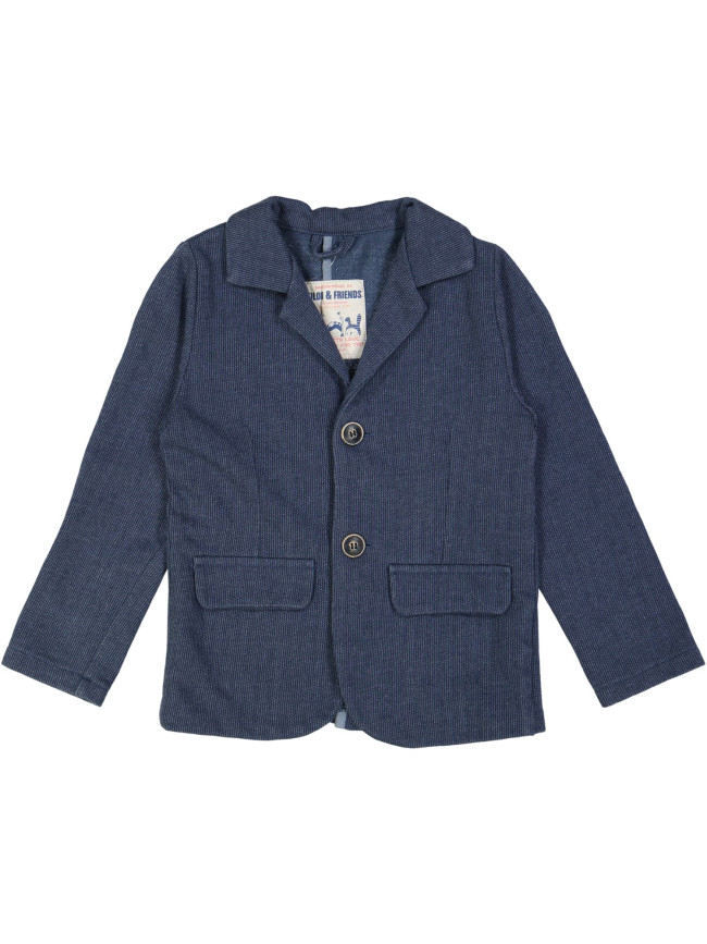 blazer blauw fijne streep 05j .