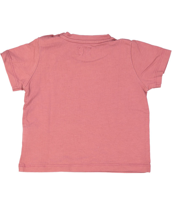 t-shirt donker roze busje 06m