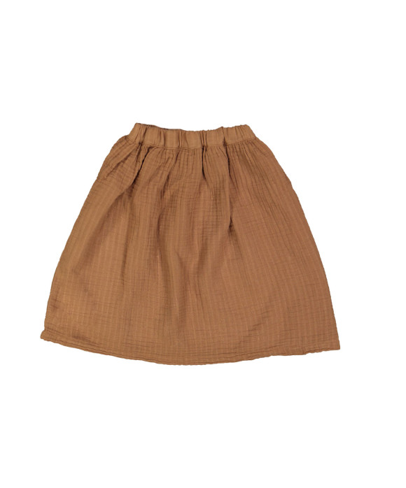 Skirt midi brown