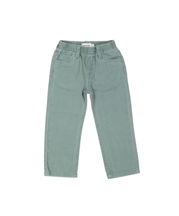 Jeans regular elastic green