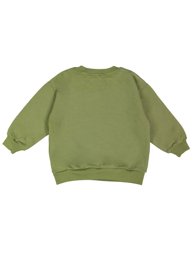 sweater happy khaki