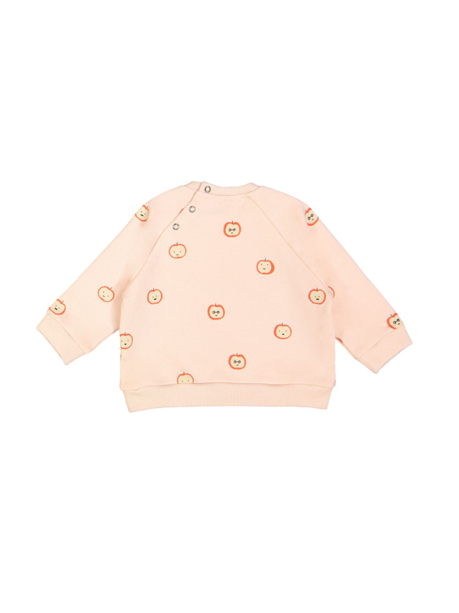 Sweater mini pomme rose