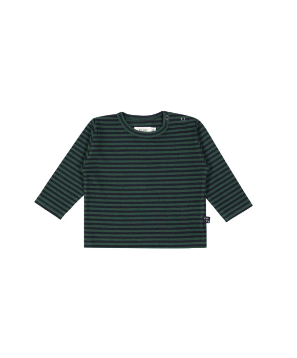 t-shirt mini streep groen