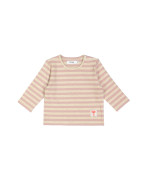 t-shirt streep roze chiné 12m