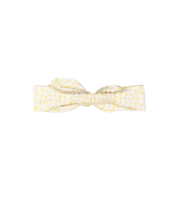 Bandeau fleurs écru