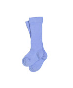 chaussettes uni bleu clair