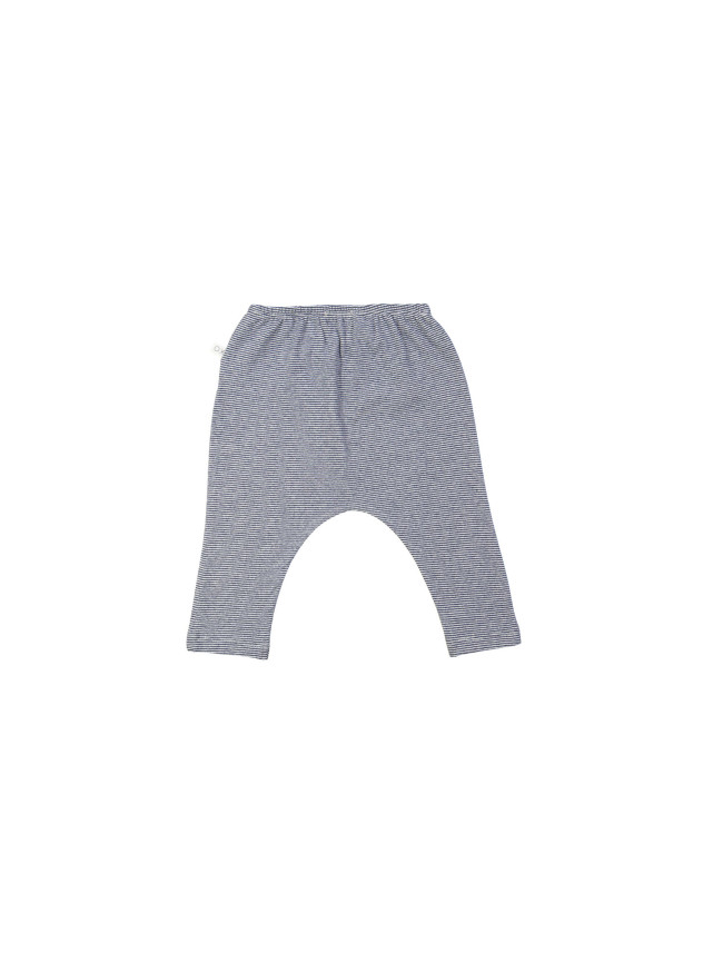 Broek streep blauw 09m-12m
