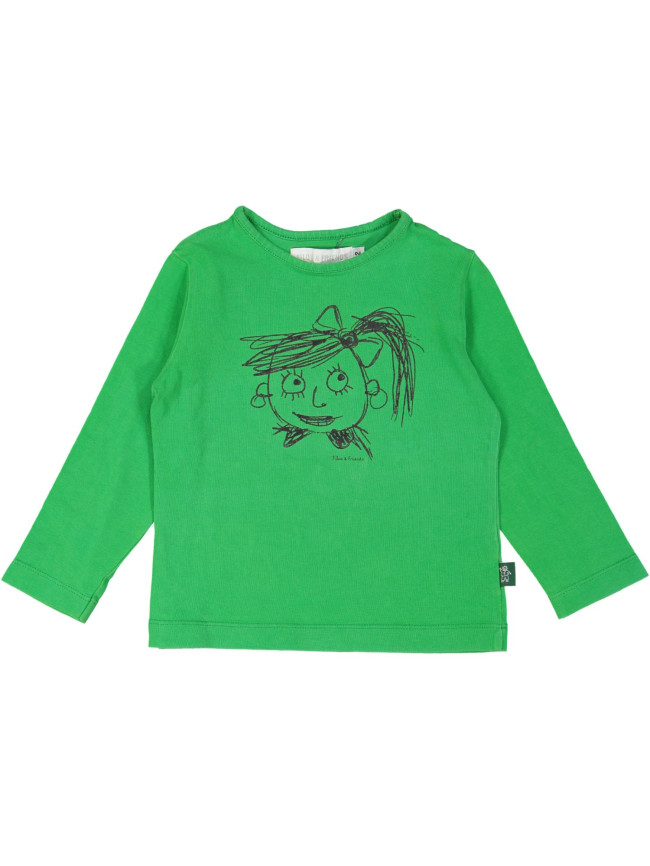 t-shirt groen meisje 02j