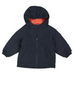 Winterjas jongens donkerblauw 12m-18m