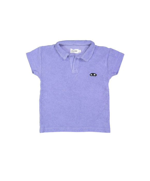 Polo éponge violet
