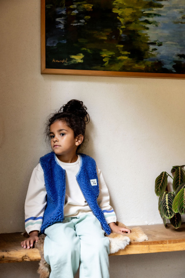 Broek lichtgroen 12m