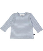 t-shirt mini rayure bleu clair