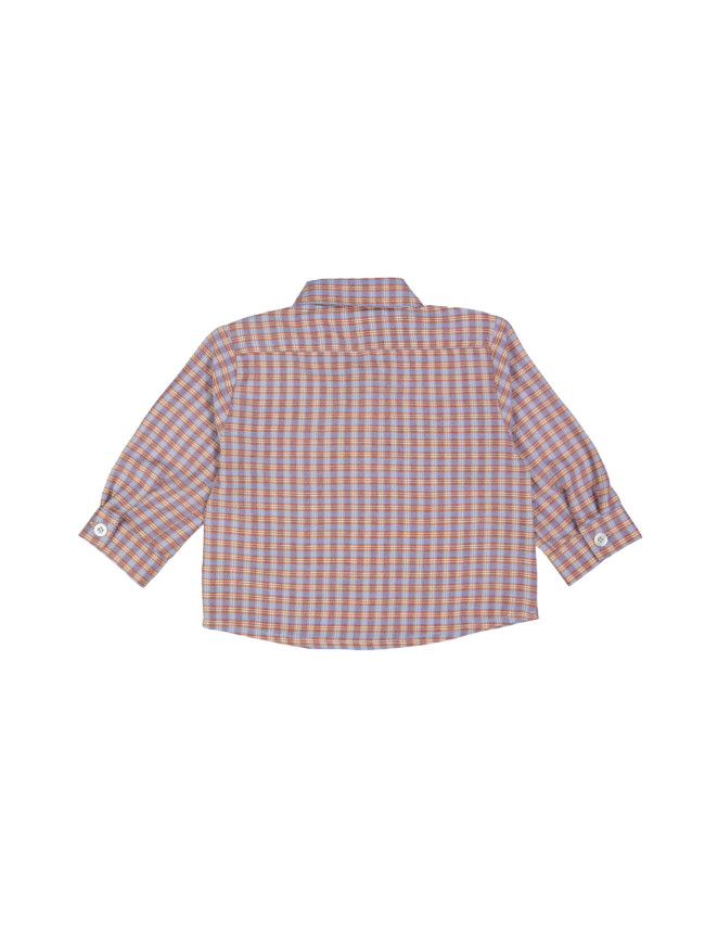 Shirt mini check bordeaux