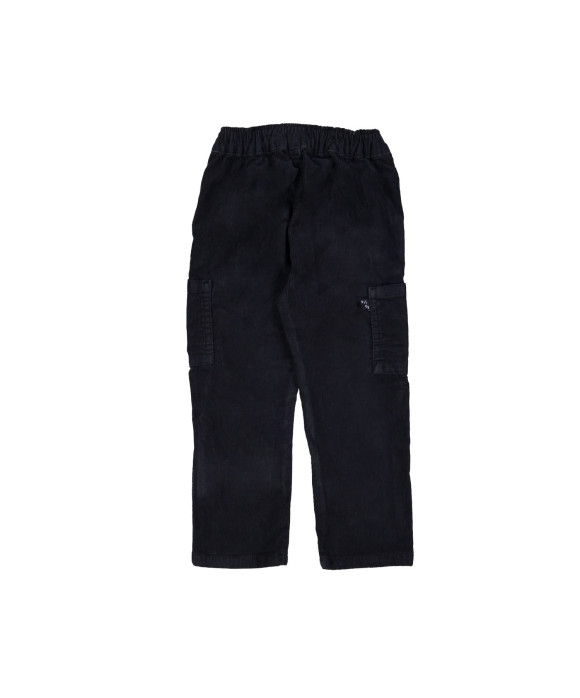 Comfy pants ribbed dark blue