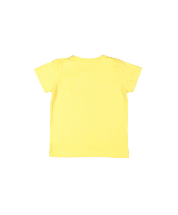 t-shirt à l'aise geel