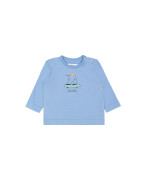 t-shirt mini skater gris bleu