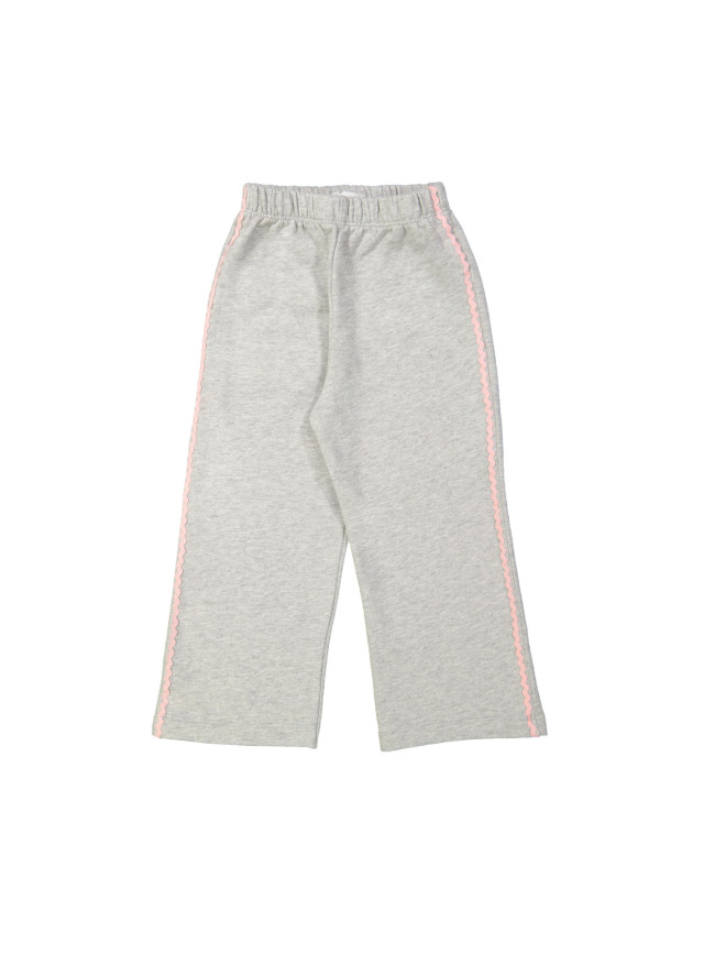 Joggingbroek grijs chiné lint 12m-18m