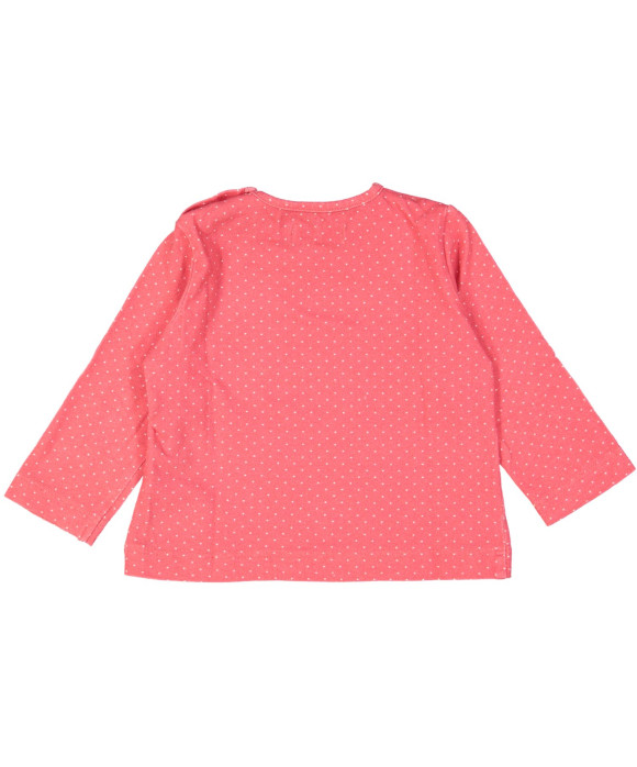 t-shirt roze little girl 06m