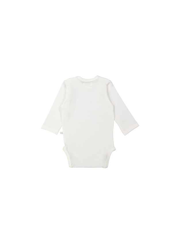 Body LM hugs and kisses ecru 03m-06m