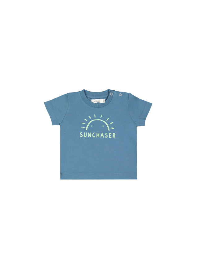t-shirt mini sunchaser bleu
