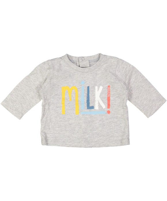 t-shirt grijs milk 00m