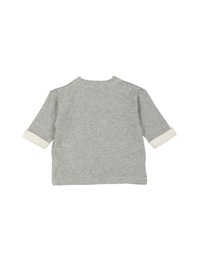 Sweater heart eye light gray