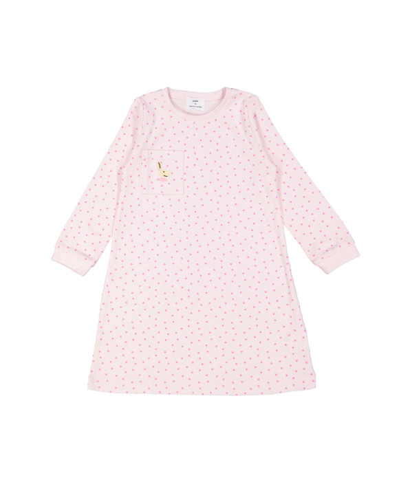 Sleeping robe hare light pink