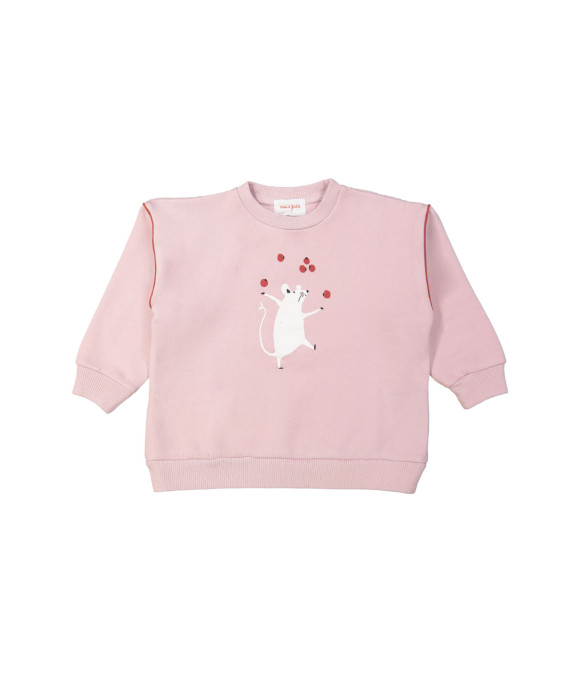 Sweater mouse lila 