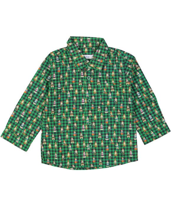 hemd groen kabouters 18m