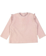 sweater roze dikke rib 12m .