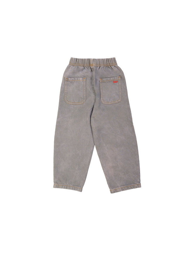 Jeans stone wash grijs 12m-18m