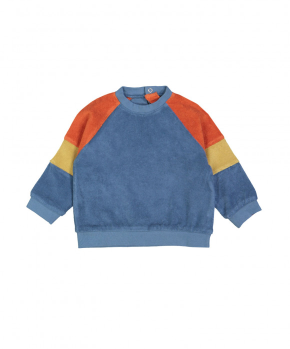 sweater mini spons blauw
