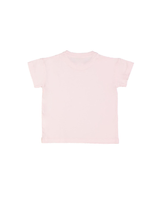 T-shirt livre rose clair