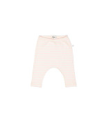 Pants rib stripe light pink