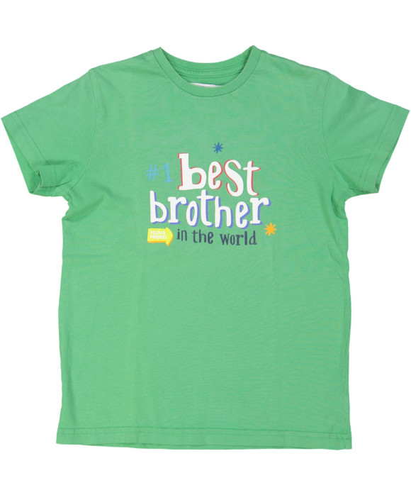 t-shirt groen best brother 10j .