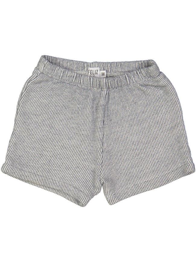 short ecru blauw fijne streep 09m