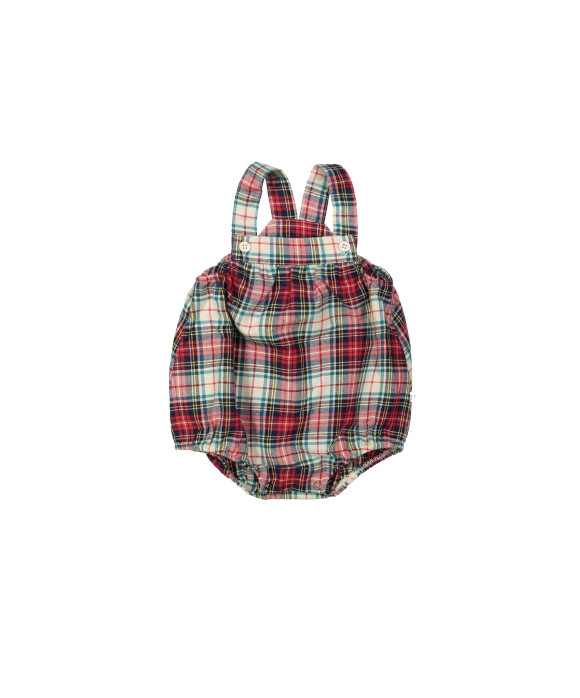 Combinaison carreaux rouge