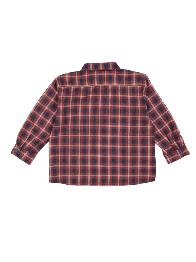 Chemise carreaux rouge