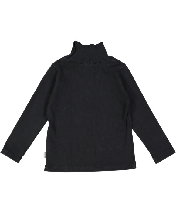 souspull zwart rib 02j