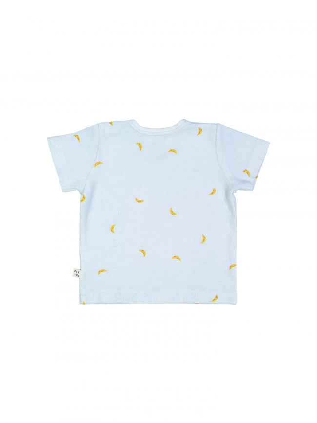 T-shirt lil banans lichtblauw 03m