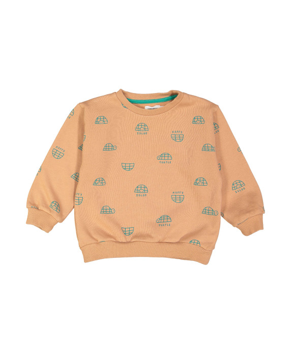 sweater happy igloo caramel