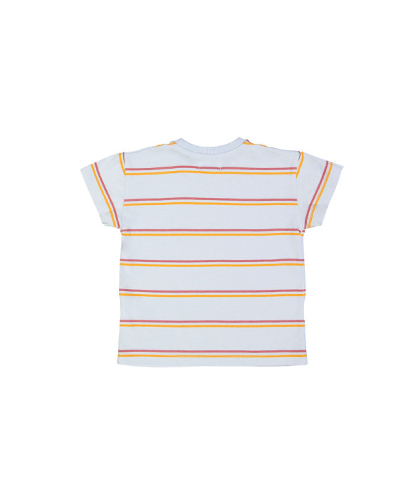 T-shirt stripe light blue