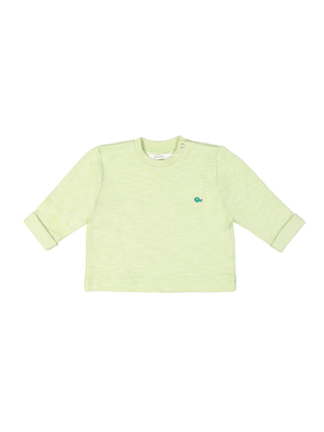 sweater mini little fish pistache 03m
