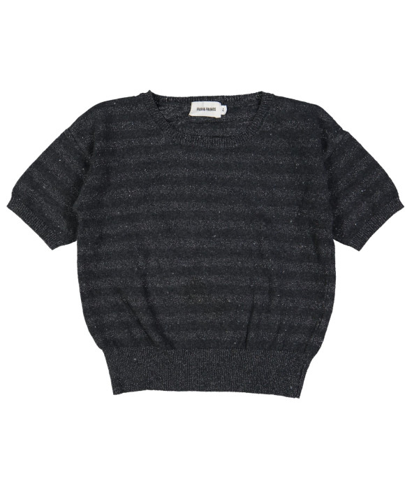 pull blauw glitter 04j