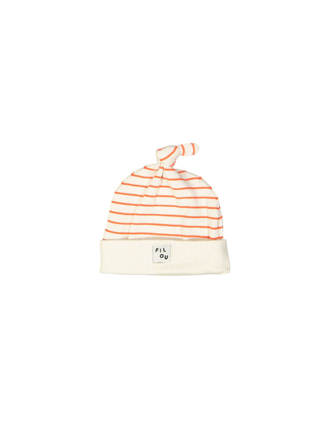 muts rib streep oranje 03m-06m