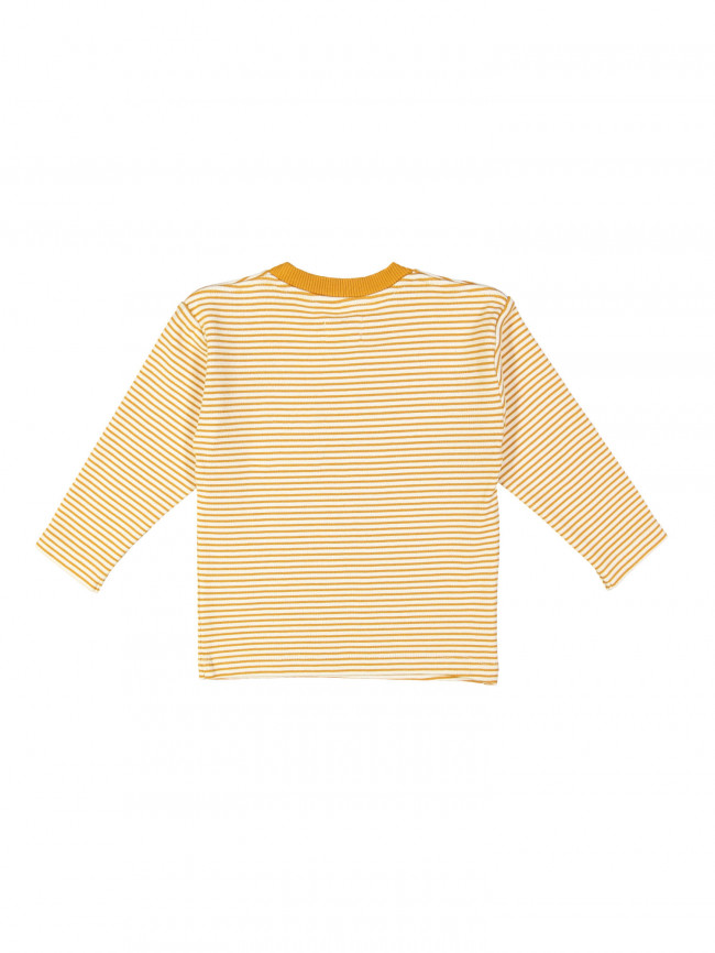 sweater stripe goudgeel 06j