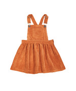 dress dungaree corduroy rust