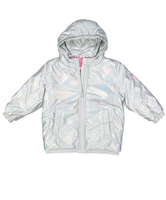 Winter jacket girls silver