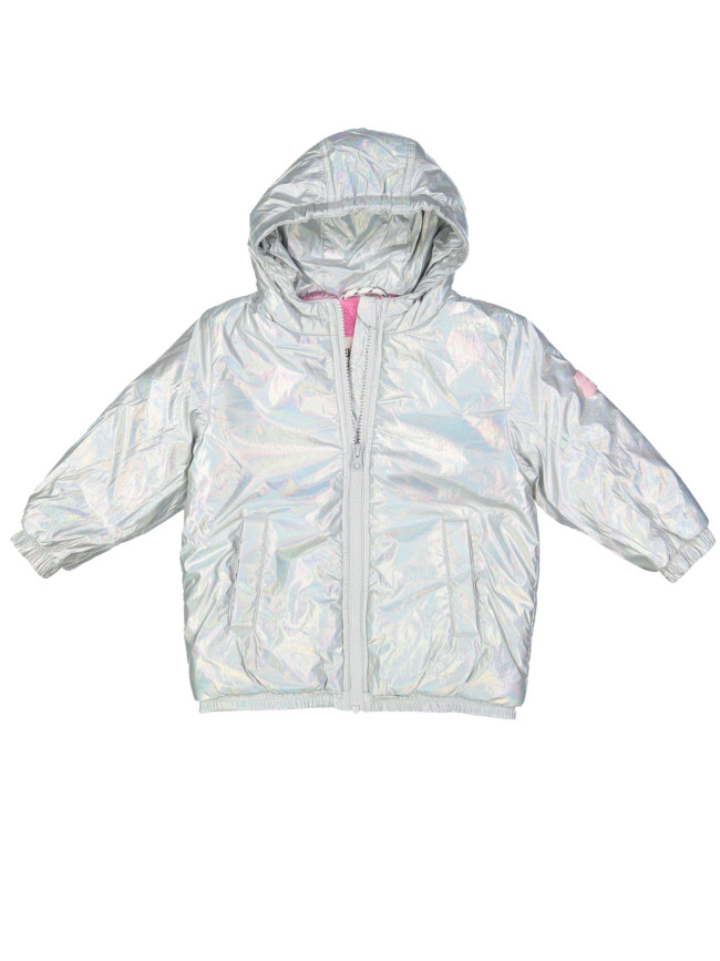 Winter jacket girls silver