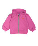 gilet capuchon fushia